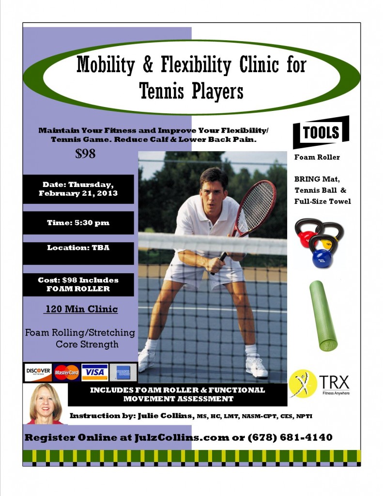 Tennis_Flexibility & Core Clinic Flyer